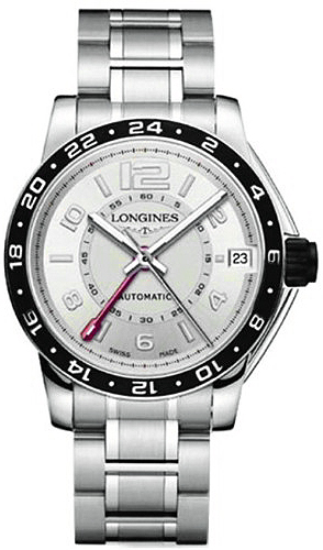 Longines Admiral Watches Mens Silver Self winding Automatic L36684766 Watch