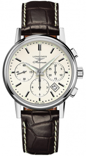 Longines Heritage Collection Watches Mens Silver L27334722 Watch