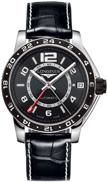Longines Admiral Watches Mens Black Self winding Automatic L36684560 Watch
