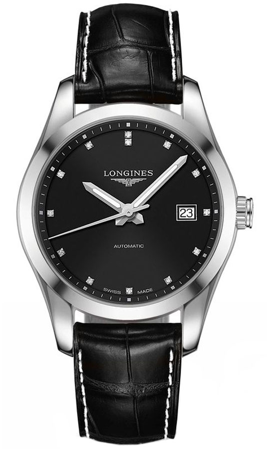 Longines Conquest Classic Watches Mens Black Self winding Automatic L27854583 Watch