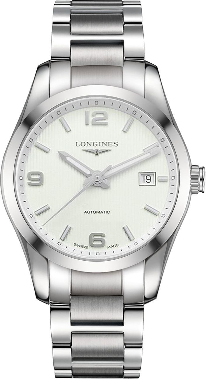 Longines Conquest Classic Watches Mens Silver Self winding Automatic L27854766 Watch