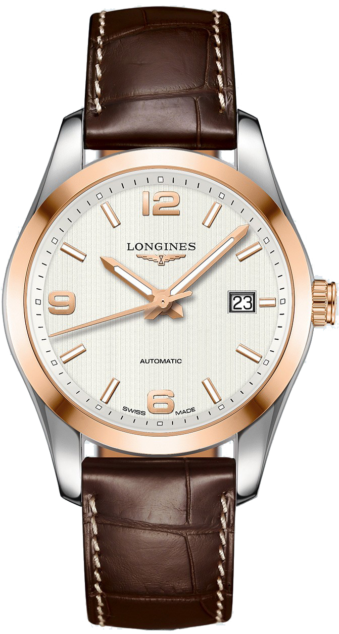 Longines Conquest Classic Watches Mens Silver Self winding Automatic L27855763 Watch