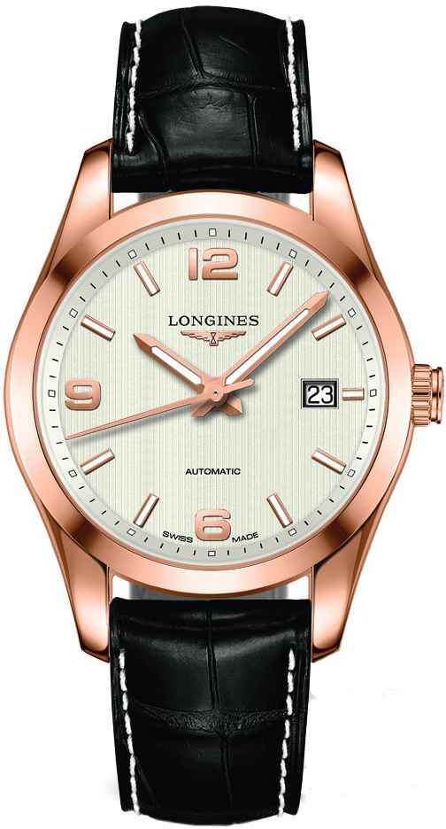 Longines Conquest Classic Watches Mens Silver Self winding Automatic L27858763 Watch