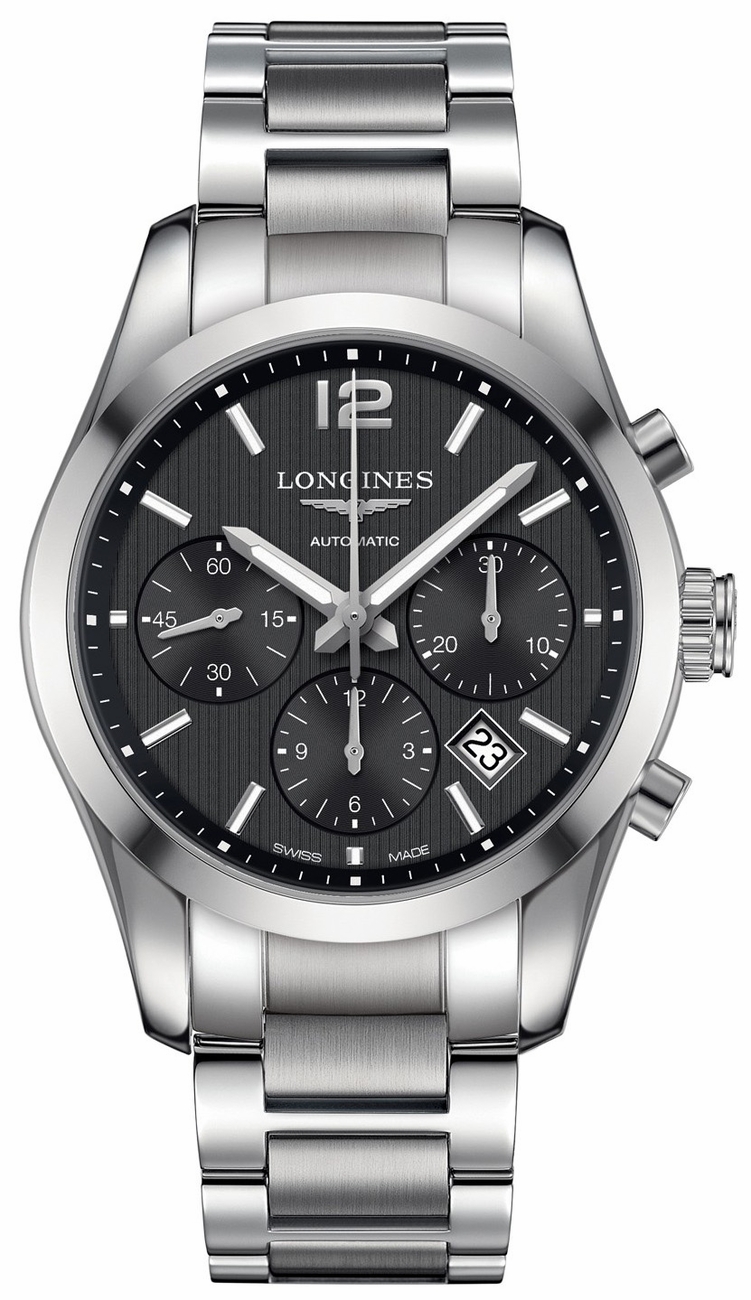 Longines Conquest Classic Watches Mens Black Self winding Automatic L27864566 Watch