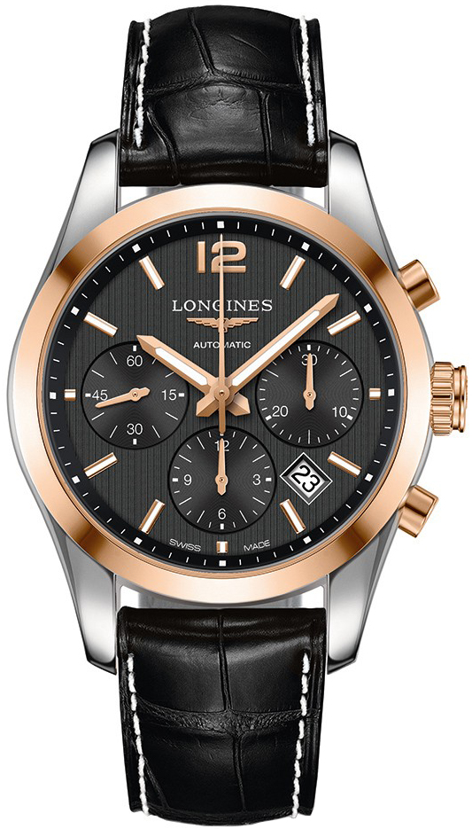 Longines Conquest Classic Watches Mens Black  L27865563 Watch