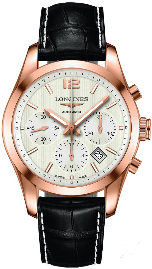 Longines Conquest Classic Watches Mens Silver Self winding Automatic L27868763 Watch