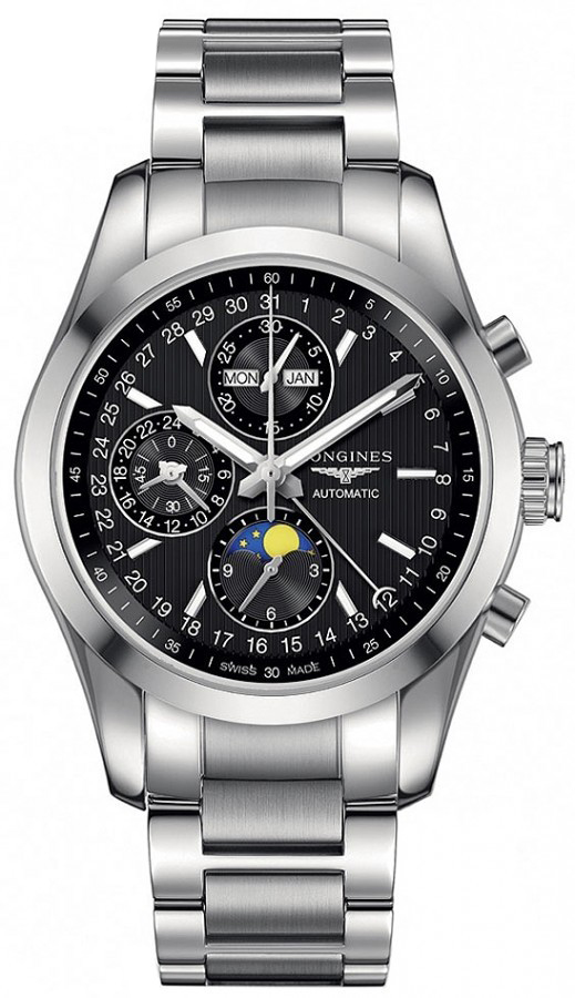 Longines Conquest Classic Watches Mens Black  L27984526 Watch