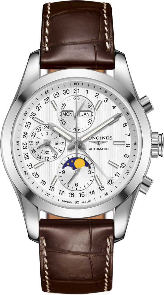 Longines Conquest Classic Watches Mens Silver Self winding Automatic L27984723 Watch