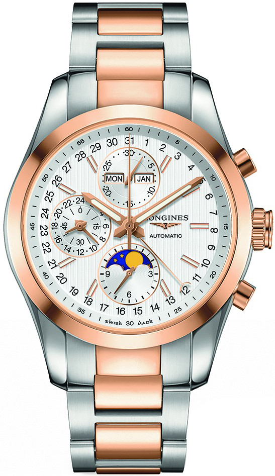 Longines Conquest Classic Watches Mens Silver Self winding Automatic L27985727 Watch