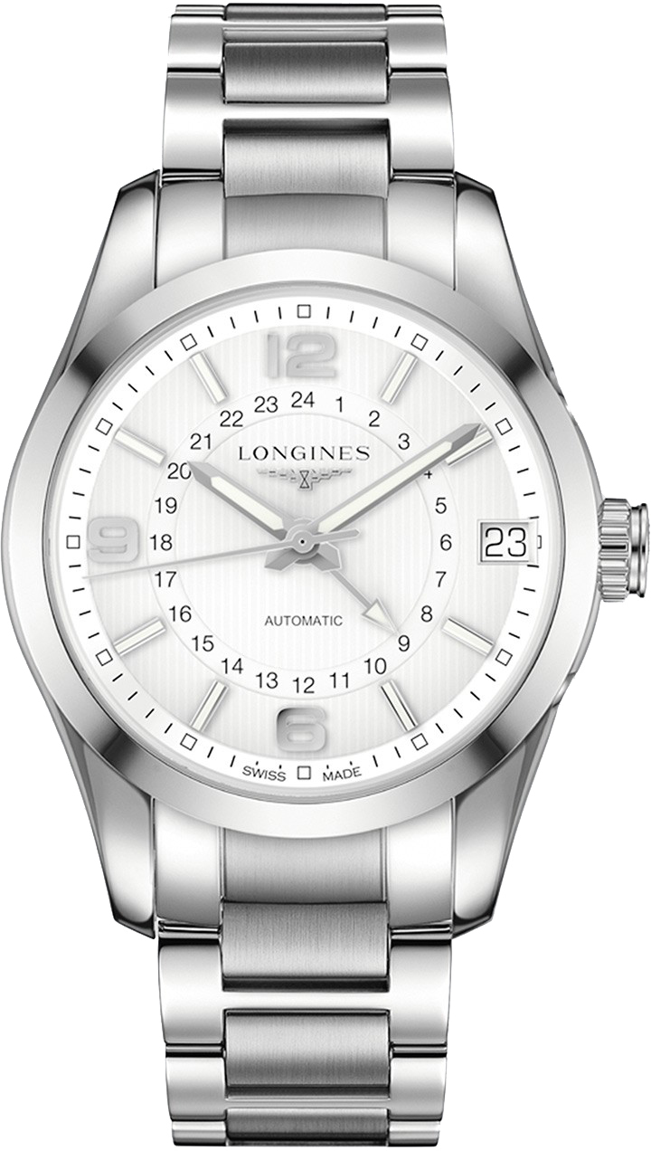 Longines Conquest Classic Watches Mens Silver Self winding Automatic L27994766 Watch