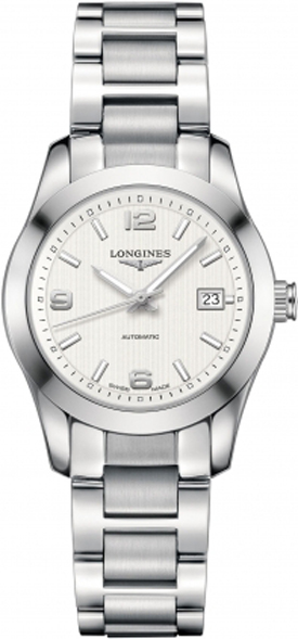 Longines Conquest Classic Watches Ladies Silver L22854766 Watch