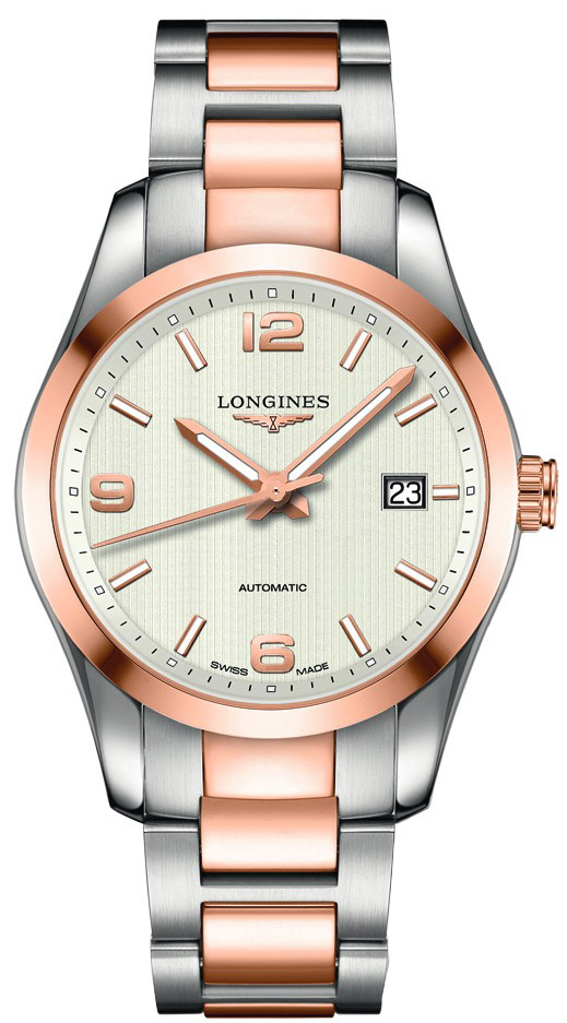 Longines Conquest Classic Watches Mens Silver Self winding Automatic L27855767 Watch