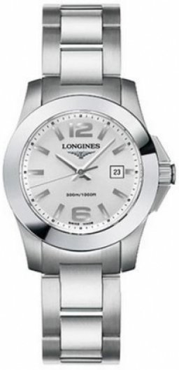 Longines Conquest Watches Ladies Silver  L32584766 Watch