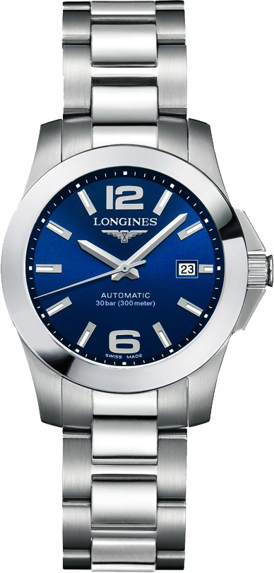 Longines Conquest Watches Ladies Blue Self winding Automatic L32764996 Watch