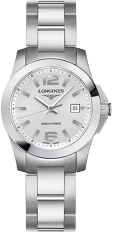 Longines Conquest Watches Ladies Silver  L32774766 Watch