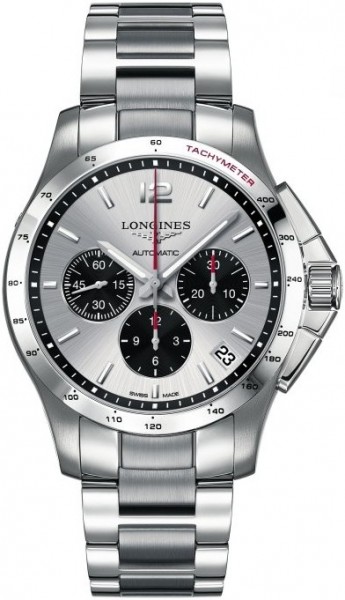 Longines Conquest Watches Mens Silver  L36974066 Watch