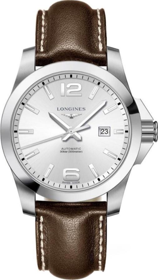 Longines Conquest Watches Mens Silver Self winding Automatic L37784764 Watch