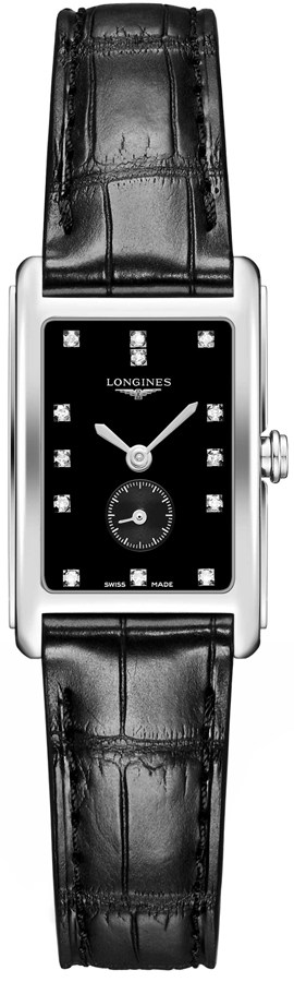 Longines DolceVita Watches Ladies Black Battery Operated Quartz L52554570 Watch