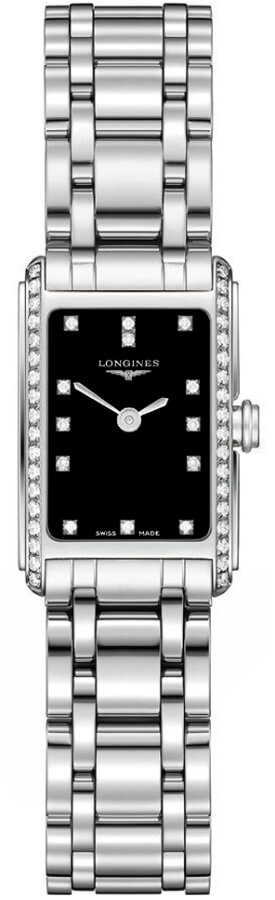 Longines DolceVita Watches Ladies Black Battery Operated Quartz L52580576 Watch