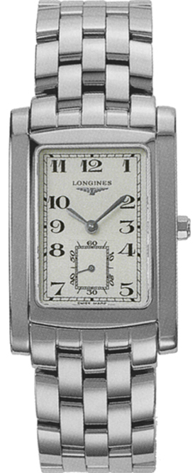 Longines DolceVita Watches Mens Silver Battery Operated Quartz L56554736 Watch