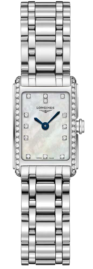 Longines DolceVita Watches Ladies Mother of Pearl White Battery Operated Quartz L52580876 Watch