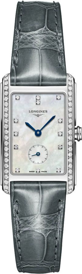 Longines DolceVita Watches Ladies Mother of Pearl White Battery Operated Quartz L55120873 Watch