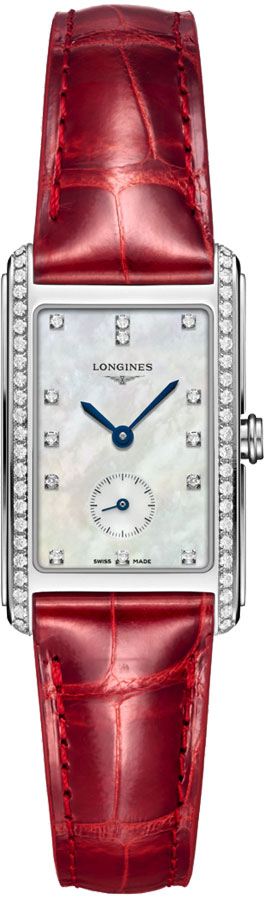 Longines DolceVita Watches Ladies Mother of Pearl White Battery Operated Quartz L55120875 Watch