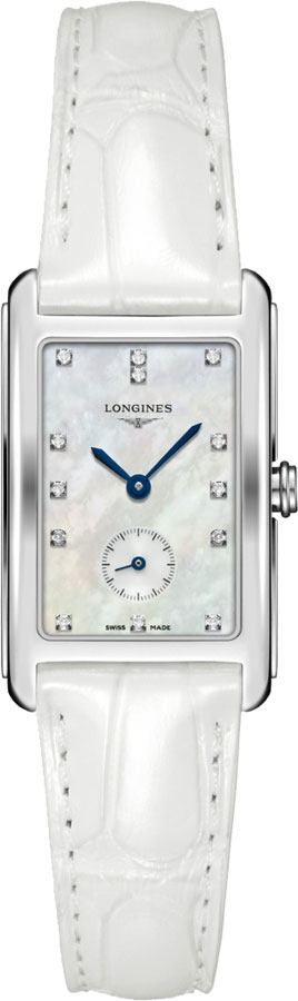 Longines DolceVita Watches Ladies Mother of Pearl White Battery Operated Quartz L55124872 Watch