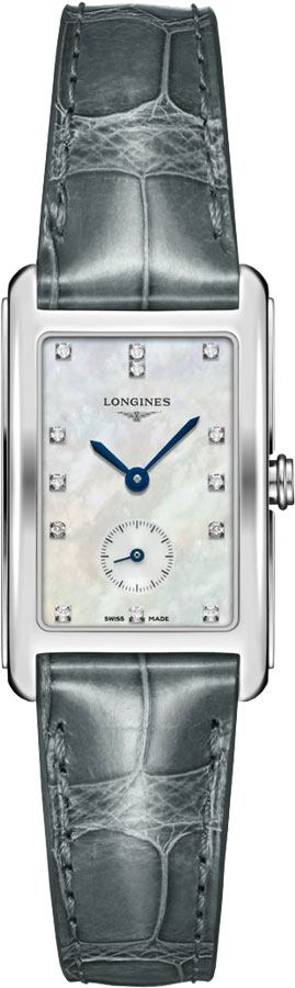 Longines DolceVita Watches Ladies Mother of Pearl White Battery Operated Quartz L55124873 Watch