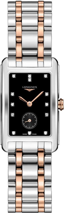 Longines DolceVita Watches Ladies Lacquered Black Battery Operated Quartz L55125577 Watch