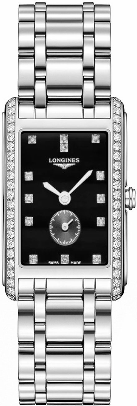 Longines DolceVita Watches Mens Black Battery Operated Quartz L57550576 Watch