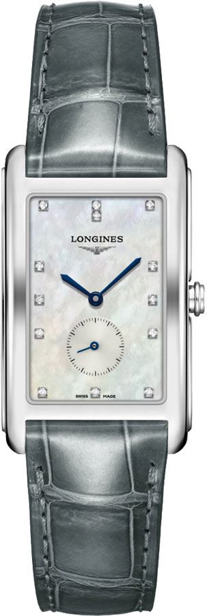 Longines DolceVita Watches Ladies Mother of Pearl White Battery Operated Quartz L57554873 Watch