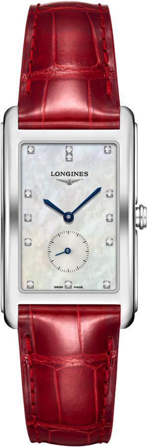 Longines DolceVita Watches Ladies Mother of Pearl White Battery Operated Quartz L57554875 Watch