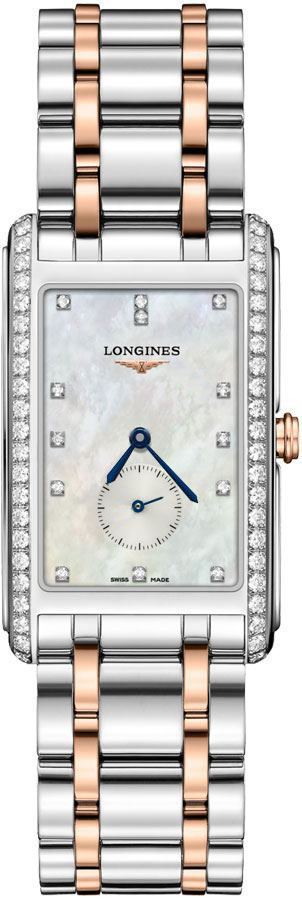 Longines DolceVita Watches Mens Mother of Pearl White Battery Operated Quartz L57555897 Watch