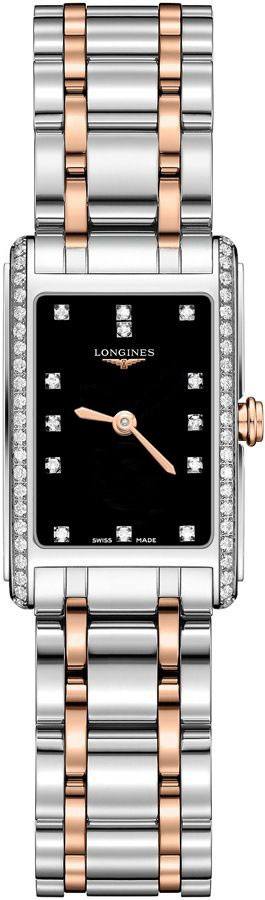 Longines DolceVita Watches Ladies Black Battery Operated Quartz L52585597 Watch