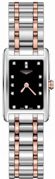 Longines DolceVita Watches Ladies Black Battery Operated Quartz L52585577 Watch