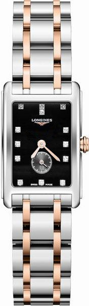 Longines DolceVita Watches Ladies Black Battery Operated Quartz L52555577 Watch