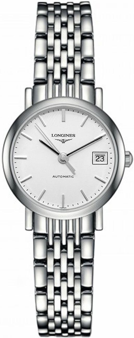 Longines Elegant Collection Watches Ladies White Self winding Automatic L43094126 Watch