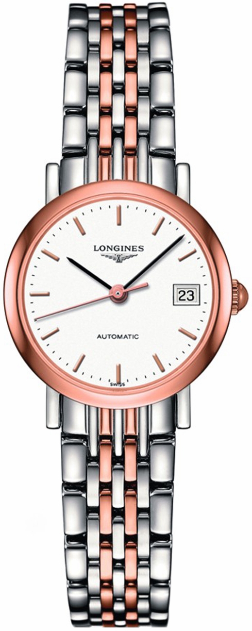 Longines Elegant Collection Watches Ladies White Self winding Automatic L43095127 Watch