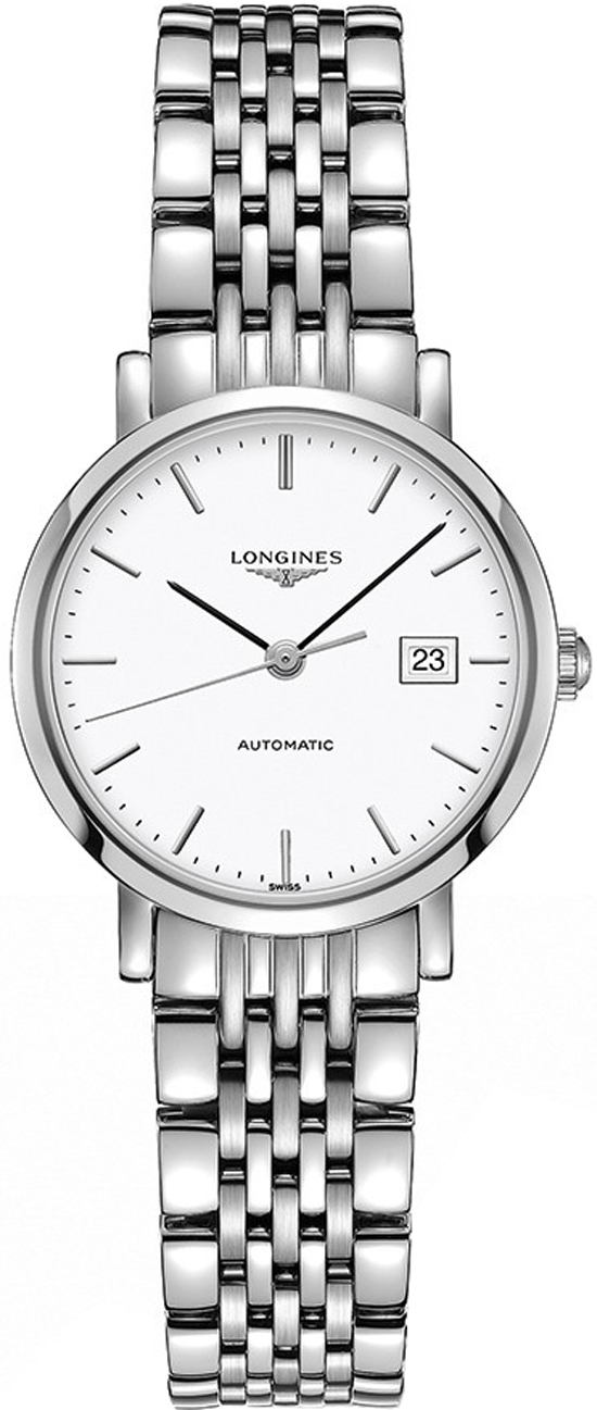 Longines Elegant Collection Watches Ladies White Self winding Automatic L43104126 Watch