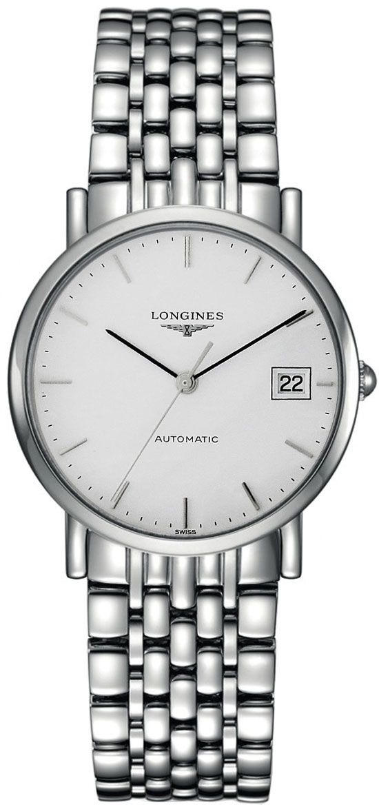 Longines Elegant Collection Watches Ladies White Self winding Automatic L48094126 Watch