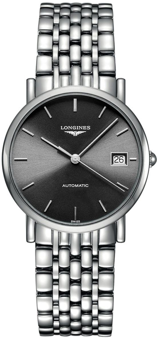 Longines Elegant Collection Watches Ladies Grey Self winding Automatic L48094726 Watch