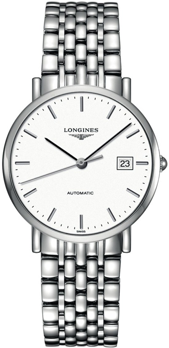 Longines Elegant Collection Watches Ladies White Self winding Automatic L48104126 Watch