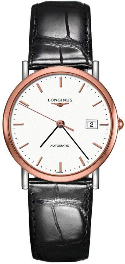 Longines Elegant Collection Watches Ladies White Self winding Automatic L48095120 Watch