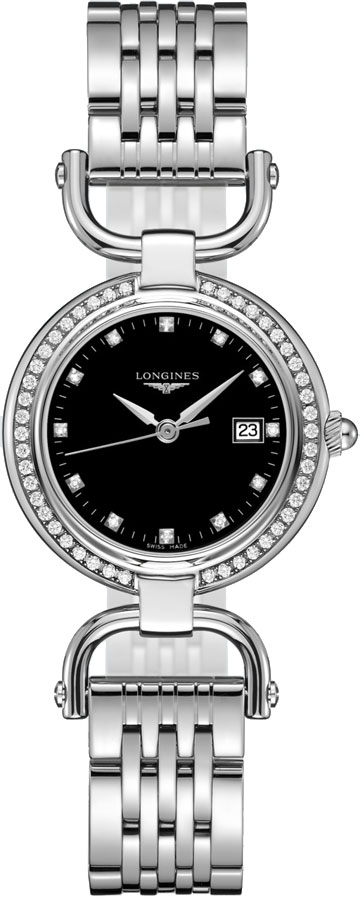Longines Equestrian Collection Watches Ladies Lacquered Black Battery Operated Quartz L61310576 Watch