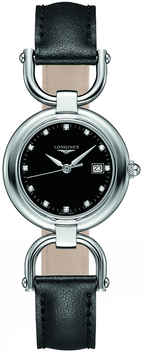 Longines Equestrian Collection Watches Ladies Black Battery Operated Quartz L61314570 Watch