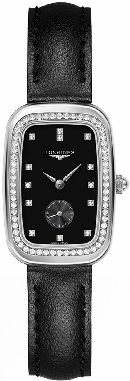Longines Equestrian Collection Watches Ladies Black Battery Operated Quartz L61420570 Watch