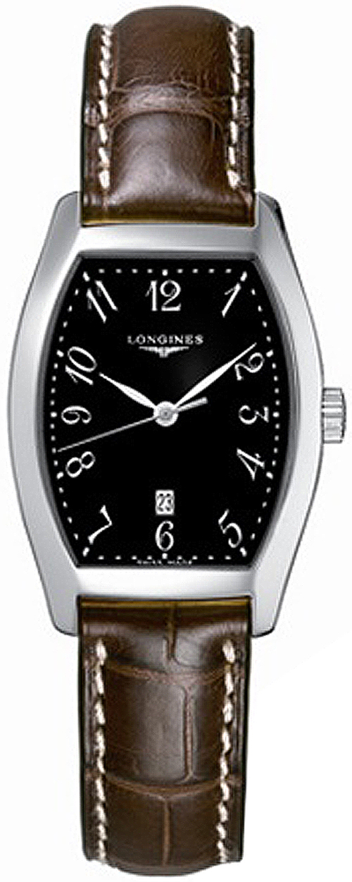 Longines Evidenza Watches Ladies Black Battery Operated Quartz L21554535 Watch