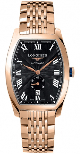 Longines Evidenza Watches Mens Black  L26428516 Watch