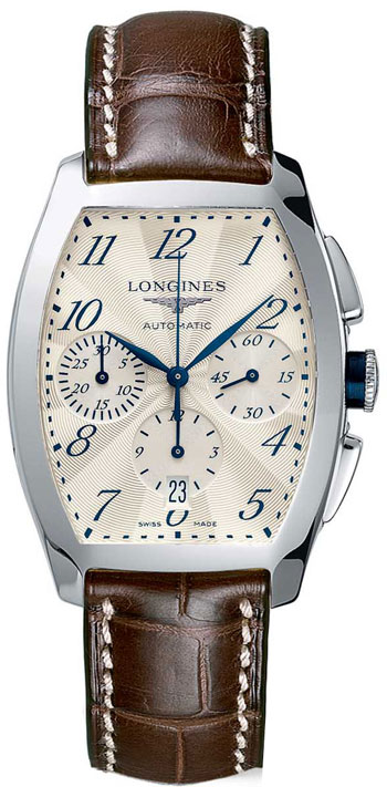 Longines Evidenza Watches Mens Silver  L26434734 Watch